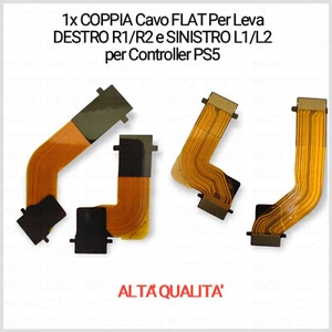 CAVO FLAT L1 L2 R1 R2 CONTROLLER JOYPAD PLAYSTATION5 PS5 DESTRO SINISTRO BDM-010 - Foto 1 di 7