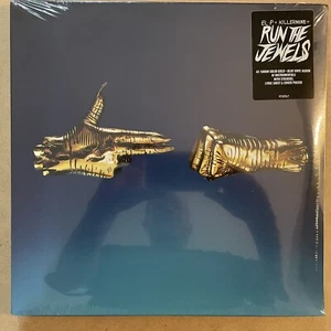 RUN THE JEWELS 3 - 2017 LTD 4X180G SOLID GOLD + BLUE VINYL Sealed New Mint - Picture 1 of 3