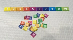 GAME OF LIFE REPLACEMENT PIECES / SPIN TO WIN STRIP AND 24 TOKENS - Picture 1 of 3