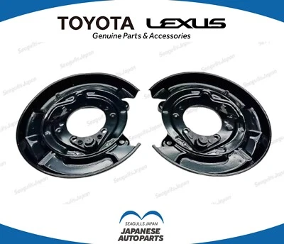 Placa de freno de estacionamiento R&L Toyota Lexus genuina OEM Land Cruiser 100 LX470 Foto 1 de 3