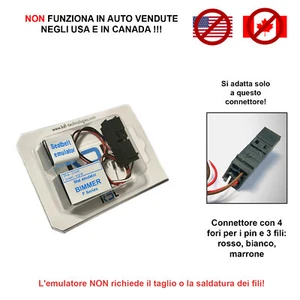 Sedile Tappetino emulatore diagnostico per BMW 5 F10 F11 F07 a 3 fili - Picture 1 of 3