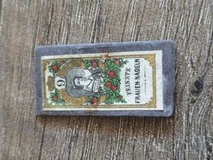Antique OLD Prinzess Victoria 9 Sewing 20 Needles Feinste Frauen-Nadeln Sharps - Bild 1 von 3