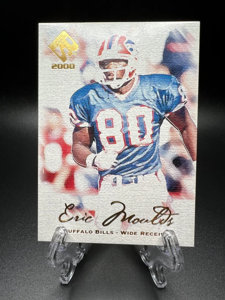 2000 Pacific Private Stock - Eric Moulds #11 Bills - Image 1 of 2