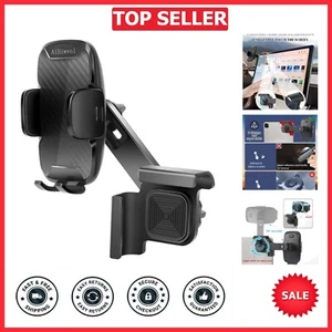 Touchscreen-Compatible Tesla Phone Mount for Models 3/Y - One-Hand Operation - Zdjęcie 1 z 8