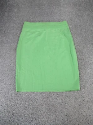 Escada Skirt Womens 38 US 8 Light Green Wool Pencil - Image 1 of 4