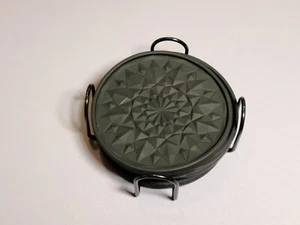 Set of 6 Silicone Drink Coasters with Holder Non Stick Cup Mat for Table Desk - Picture 1 of 8