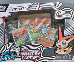 Pokemon Unova Victini Illustration Collection- Black Bolt & White Flare SEALED - Picture 1 of 1