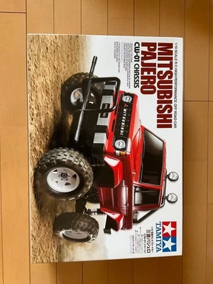 Kit auto Tamiya Mitsubishi Pajero CW-01 1/10 RC non assemblato con cuscinetti - Immagine 1 di 3