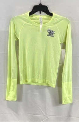 Camisa manga larga Lululemon Swiftly Tech 2.0 10K Tour verde neón 4 nueva con etiquetas Foto 1 de 4