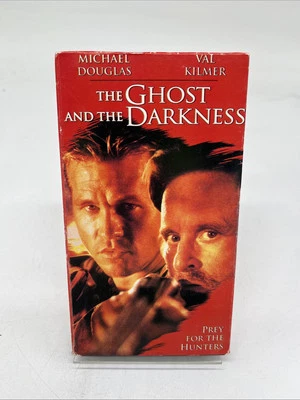 The Ghost and the Darkness (VHS, 1997) Val Kilmer And Michael Douglas ￼ - Image 1 of 3