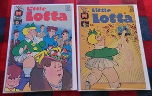 Bolso y tableros nuevos de Harvey Comics Little Lotta #73 #79 (1968) - Imagen 1 de 3