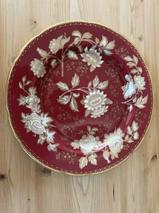 Vintage Wedgwood Bone China Plate Ruby Tonquin - Picture 1 of 9
