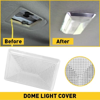 Interior Overhead Dome Map Light Clear Lens Cover For 1991-2001 Ford Explorer - Image 1 of 4