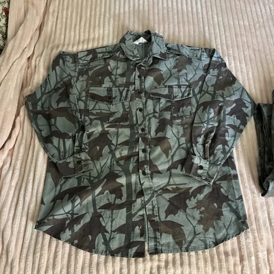 Vintage Cabela’s Mirage Camo Longsleeve Mens  Shirt XL Tall See Measurements - Image 1 of 4