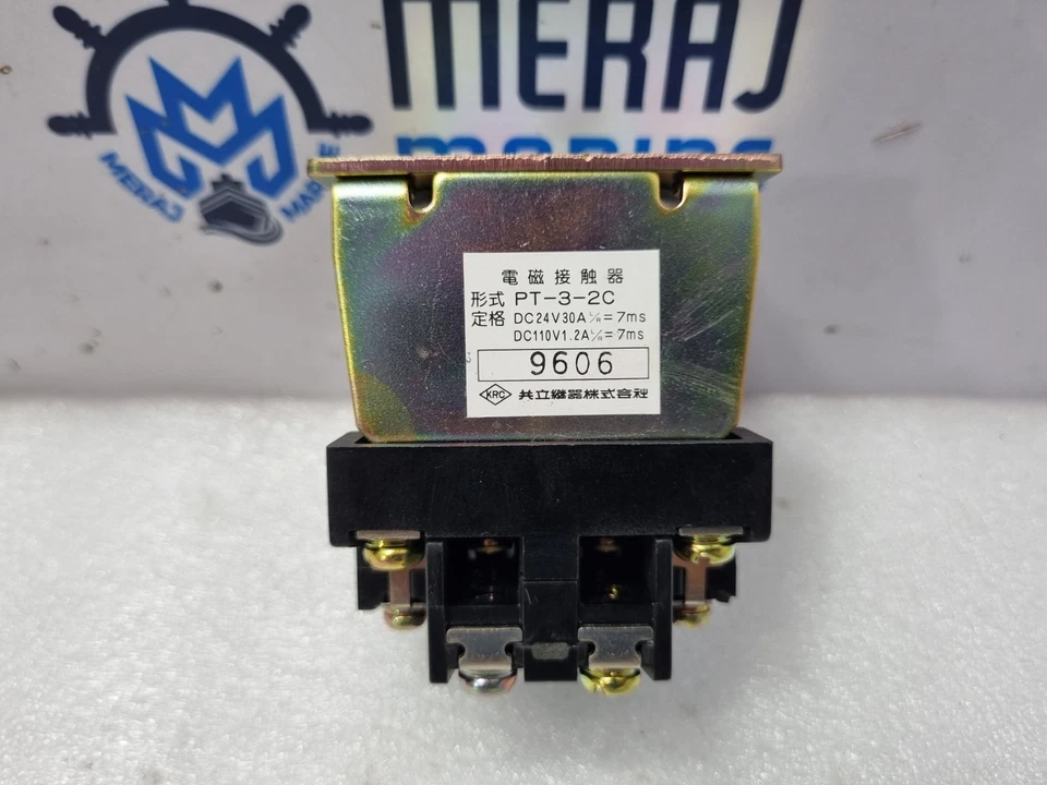 Kyoritsu PT-3-2C Electromagnetic Contactor DC24V30A DC110V1.2A Coil 100V - Image 1 of 4