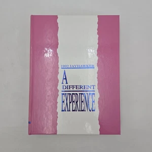 University of Kansas KU 1992 Jayhawker Yearbook A Different Experience | CLEAN! - Picture 1 of 22