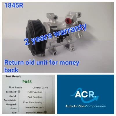 TOYOTA HI-LUX 2.4 D DIESEL MAY 2015 TO 2023  AIR CON COMPRESSOR 1845R - Image 1 of 4