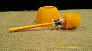 Trump Toilet Brush FunToy Toilet Brush Holder Bathroom Tool Set - Picture 1 of 4