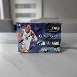 2022-23 Panini Court Kings Basketball International 6-Pack Blaster Box - Foto 1 di 3