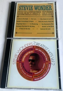 STEVIE WONDER-GREATEST HITS VOL.1 & VOL.2-2CD-(Rhythm & Blues, Soul) - Picture 1 of 2