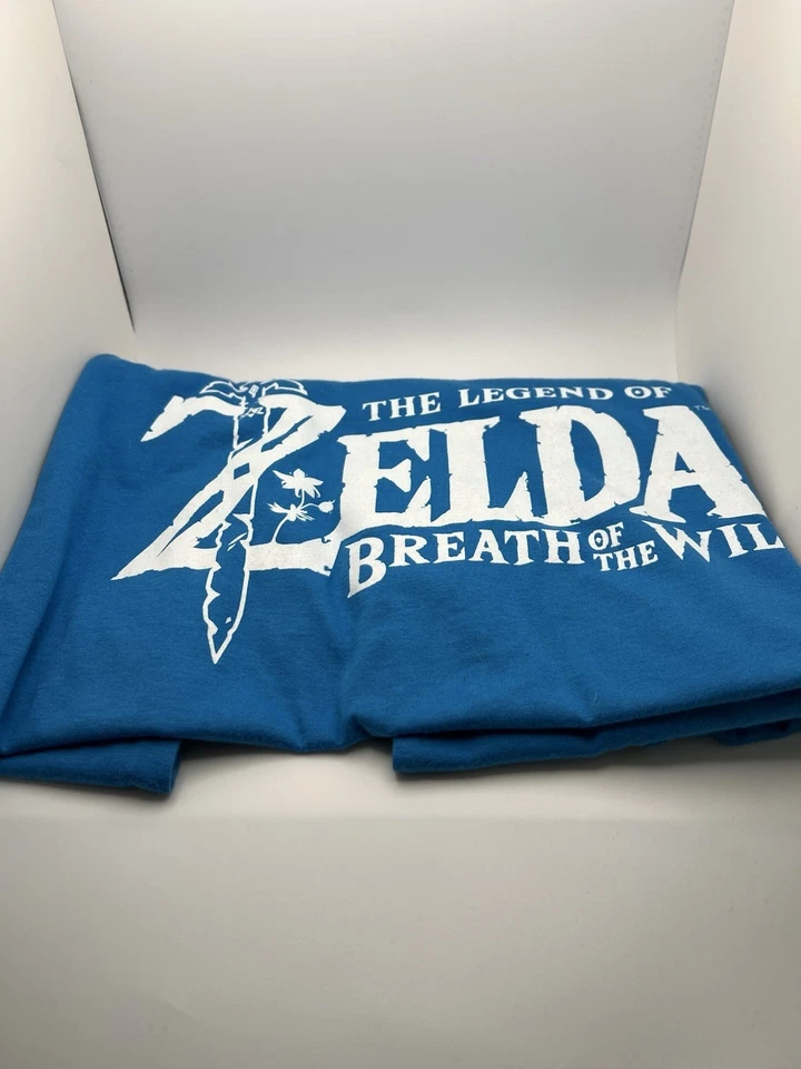 Camisa/Moneda/Cordón 2016 EXCLUSIVO OFICIAL LEYENDA DE ZELDA ALIENTO DE LA NATURALEZA XL Foto 1 de 4