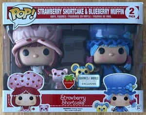 Funko Pop! Strawberry Shortcake & Blueberry Muffin 2 Pack B & N Exclusive, New - Picture 1 of 7