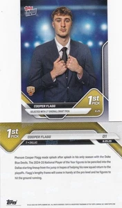 Cooper Flagg - 2025 Topps NOW Basketball  D1 - Draft Night R/C - In Hand - Picture 1 of 1