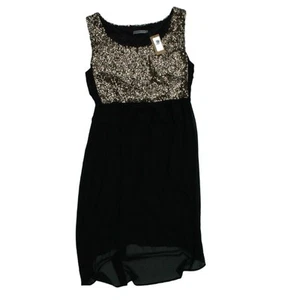 Soaked In Luxury Women's Midi Dress M Black 100% Other A-Line - Picture 1 of 4