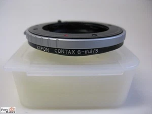 Objective Adapter Kipon for Contax-G Lens To MFT-mount Olympus/Panasonic - Picture 1 of 3