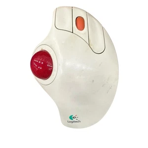 Logitech TrackMan Marble Plus T-CL13 Computer Mouse P/N: 804269-1000 (B8:32) - Picture 1 of 2