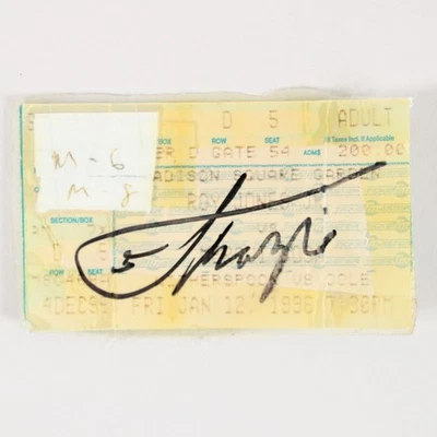 Joe Frazier Signed Ticket Stub Roy Jones vs. Merqui Sosa - COA JSA - Image 1 of 2