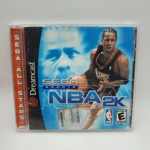NBA 2K (Sega Dreamcast, 1999) CIB Complete, TESTED & WORKING - Picture 1 of 7