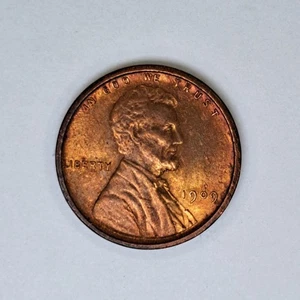 1909 VDB Lincoln Cent 1C Penny V.D.B High Grade Red Free Shipping #SA35 - Picture 1 of 4