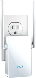 2025 WiFi Extender Signal Booster, New Gen Internet Booster for Home, 4X Fast... - Picture 1 of 9