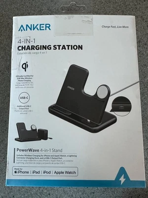 ANKER 4-in-1 Charging Station for Apple watch and iPhone in original box - Image 1 of 4
