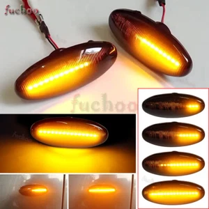 For Nissan Datsun 1998-2005 Frontier 1998-2005 LED Sequential Side Marker Light - Foto 1 di 12