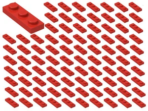☀️100x NUEVO LEGO 1x3 Placas ROJAS (#3623) Piezas a Granel Edificio Ciudad Nieve Hielo - Imagen 1 de 2