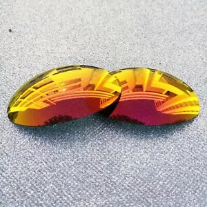 Lentes de repuesto polarizadas rojo fuego para gafas de sol Oakley Romeo 1 - Imagen 1 de 5