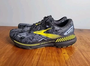 Brooks Adrenaline GTS 23 Mens 10.5 D Shoes Blue Camo Running Sneaker 1103911D404 - Picture 1 of 18