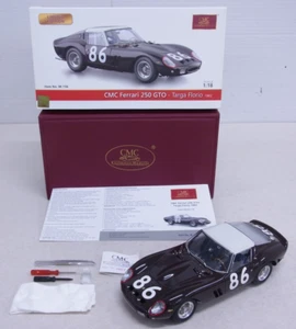CMC Ferrari 250 GTO 1/18 Targa Florio 1962 #86 Limited M-156 w/Box - Picture 1 of 9