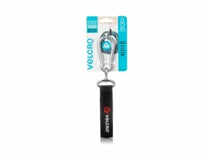 VELCRO Carabiner Reusable Easy Hang Strap Small 25mm x 43cm Garage Store Tools - Picture 1 of 6