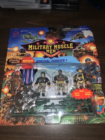 Mini Military Muscle Men Mighty Heroes Special ForcesSan Francisco Toymakers NEW Cover