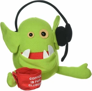 Inspirational Creatures Sales Goblin: Soft, Plush Office Salesman with Felt... - Picture 1 of 2