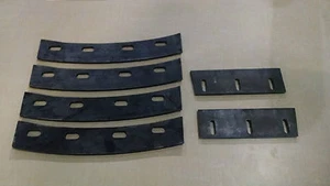 Stone brand mortar mixer rubber blade set part number 21047 ; parts toro - Picture 1 of 1