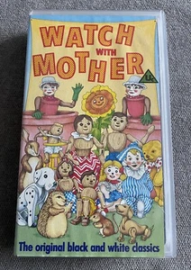 Rare Collectable Vintage Watch With Mother Vhs Video Tape Cert U 1987 - Picture 1 of 3