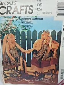 McCall's 755 conejitos de Pascua 27,5 pulgadas ropa patrón de costura nuevo sobre dañado - Imagen 1 de 7
