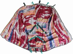 UZBEK NATIONAL CAPE-DRESS FOR WOMEN -"KALTACHA" - Picture 1 of 4