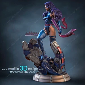 Psylocke  Resin Sculpture Statue Model Kit Marvel X-men Unpainted/Unassembled - Picture 1 of 1