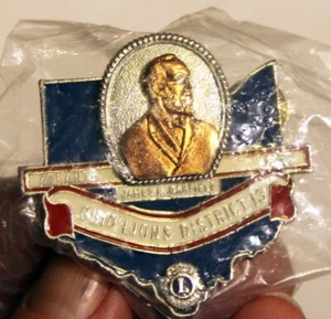 Lions Club Pin James garfield, Atlanta 1982 - Bild 1 von 1