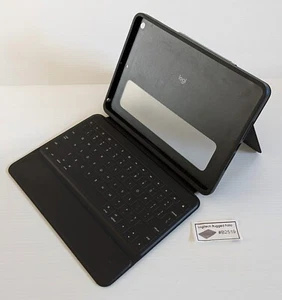 Logitech Rugged Folio Keyboard Cover for iPad 7th, 8th and 9th gen (Lot#B2519) - Picture 1 of 3